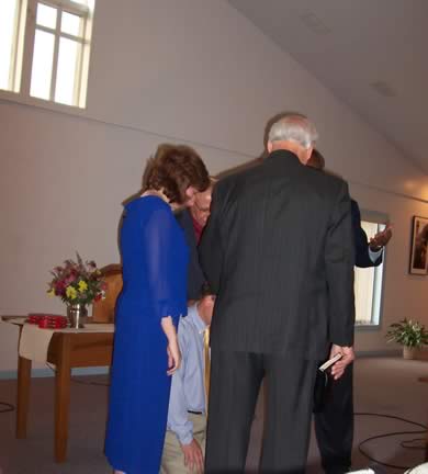 Lawrence Yoder's Ordination